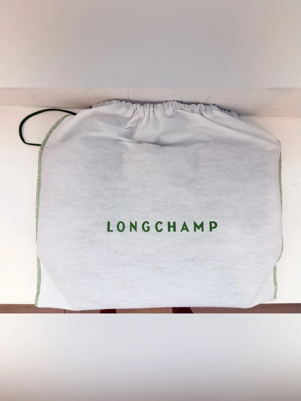 Auth LONGCHAMP Large Le Pliage City Coated Canvas Taupe Tote Bag